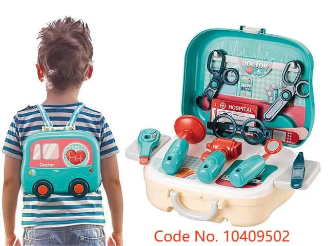 20PCS Hot Sale Juguetes DIY Pretend Play Operating Table Doctor Children Toys Set Kit for Kids Set