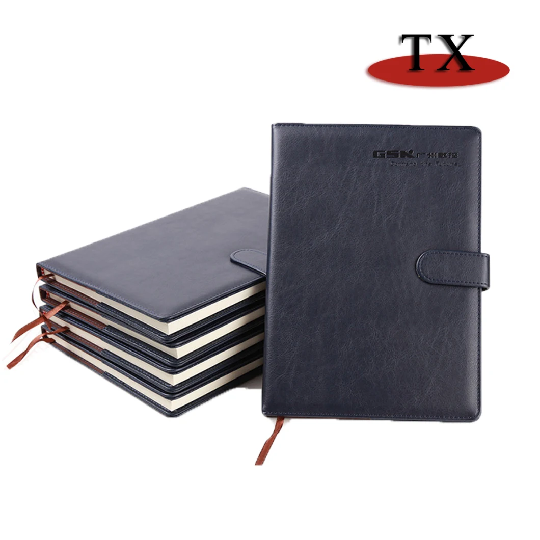 PU Leather Notebook Manufacturers Custom Logo Office Stationery