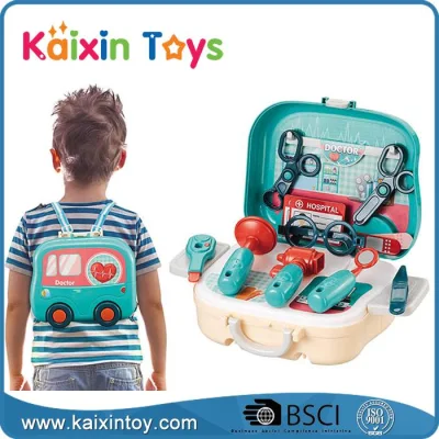 20 pezzi di vendita calda giocattoli fai da te finta gioca tavolo operatorio medico giocattoli per bambini set kit per bambini set